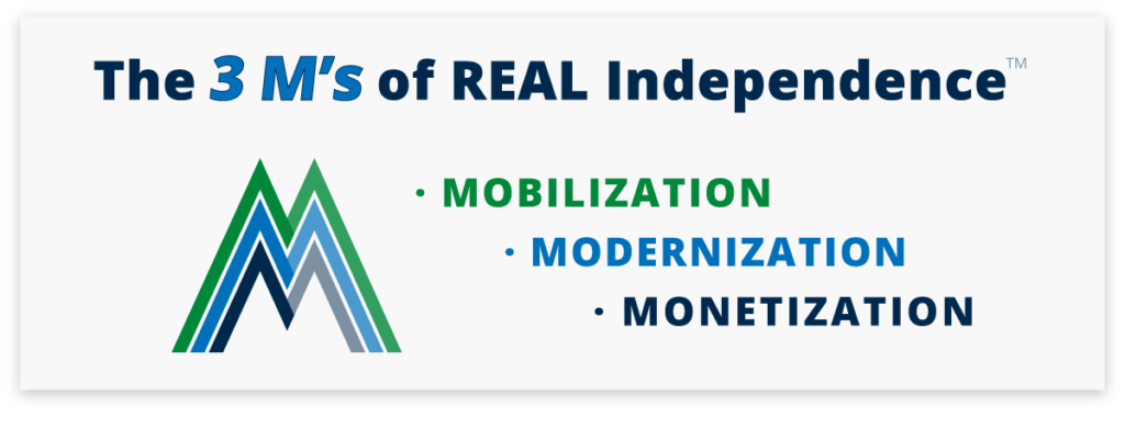 The 3 M's of REAL Independence